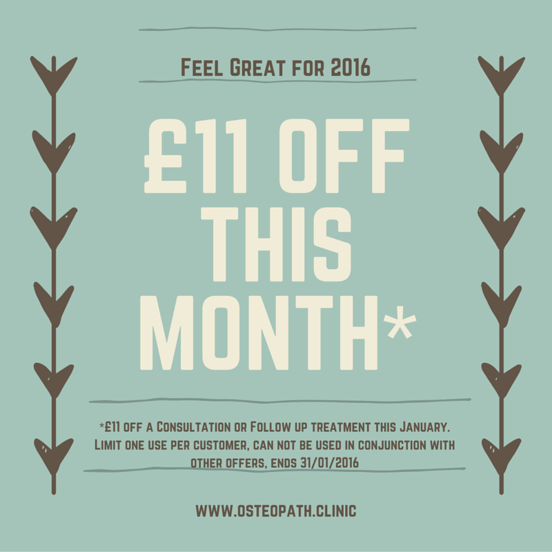 £11 Off OSteopathy