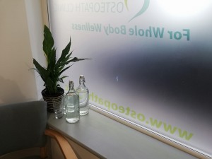 osteopath waiting area weston